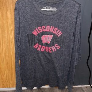 Gray Long-sleeve Badger shirt